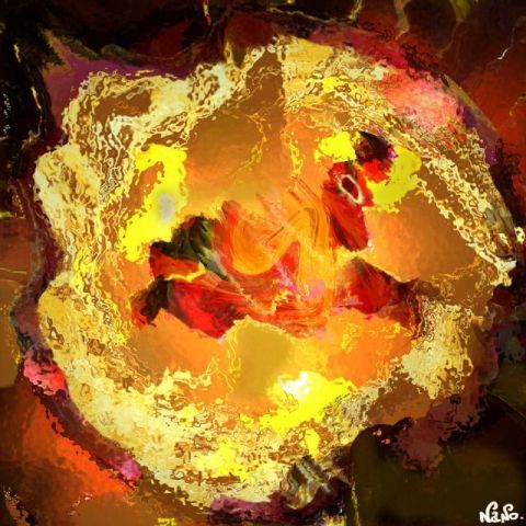 la marche - Art num�rique - nano