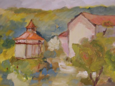 Le Quercy - Peinture - Coriandre