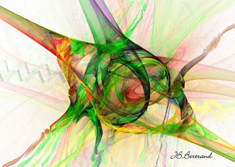 Fractales Negatives de Jean-Bernard BERTRAND - Art num�rique - Jean-Bernard BERTRAND