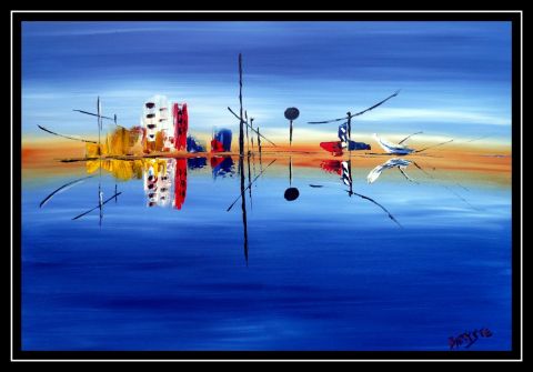 DUBAI N�1  - LITORGAPHIE-AFFICHE  SIGNER - Art num�rique - BAPTYSTE