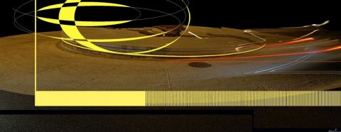 Rond point - Art num�rique - YL