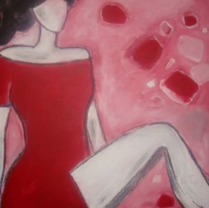 Voir le détail de cette oeuvre: Lady In Red2