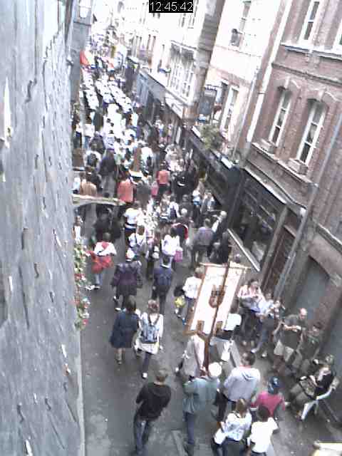 Webcam rue Haute � Honfleur